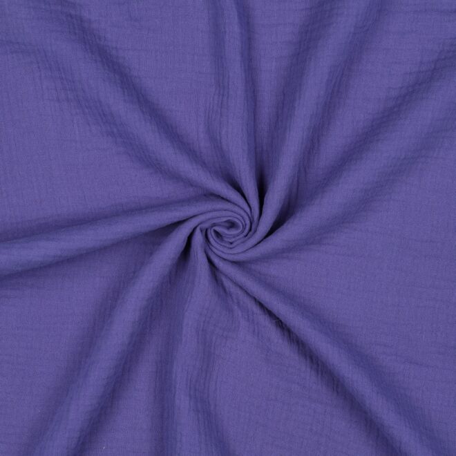 Bio-Musselin "Uni" violett