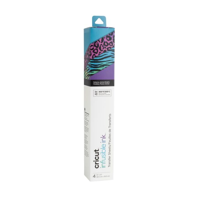 Cricut Infusible Ink Transferbogen - Animal Brights - 4 Bogen 30,5 x 30,5 cm
