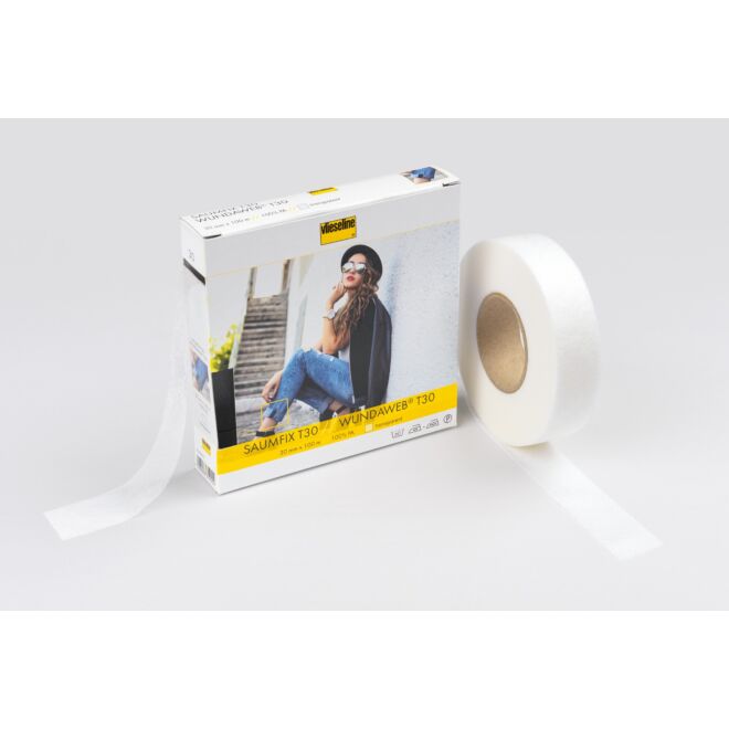 Vlieseline Saumfix T30 weiß - Meterware