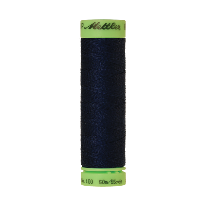 Amanda 100, 50m - Navy 100% Seide von Amann Mettler