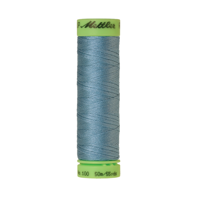 Amanda 100, 50m - Crystal Blue 100% Seide von Amann Mettler