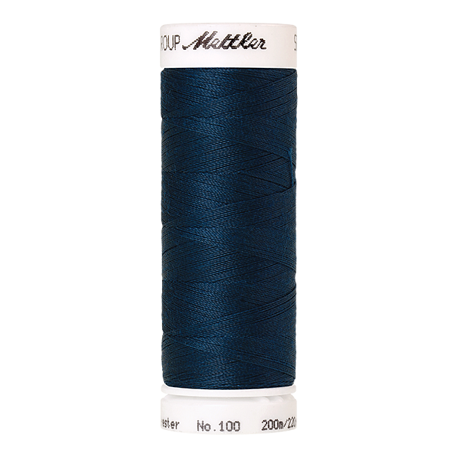 Amann Mettler Seralon 100, 200m - Slate Blue - Allesnäher