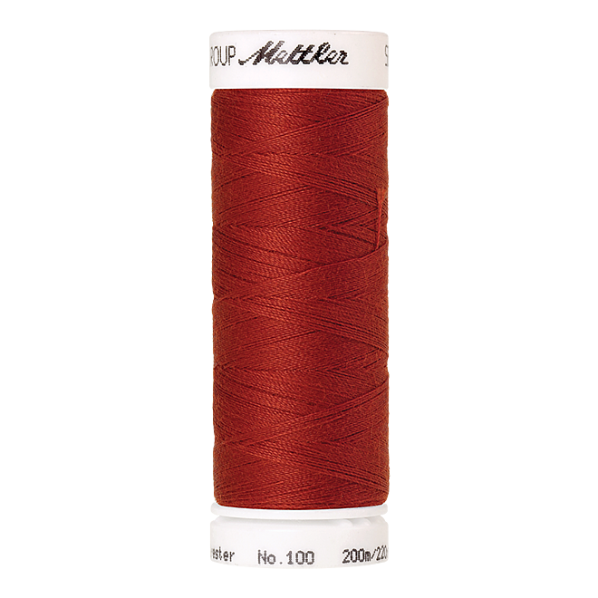 Amann Mettler Seralon 100, 200m - Burnt Orange - Allesnäher