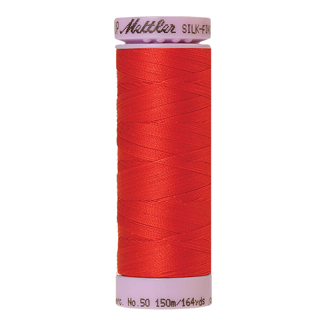 Silk-Finish Cotton 50, 150m - Grenadine: Reines Baumwollgarn aus 100% langstapliger, ägyptischer Baumwollte von Amann Mettler