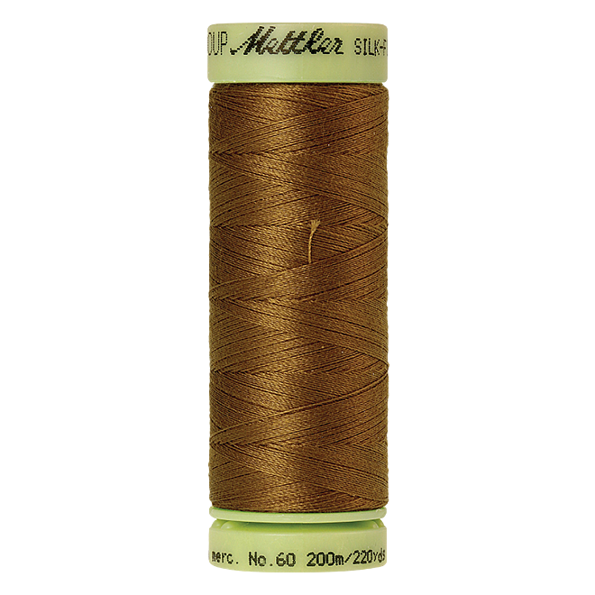 Silk-Finish Cotton 60, 200m - Golden Grain: Reines Baumwollgarn aus 100% langstapliger, ägyptischer Baumwollte von Amann Mettler