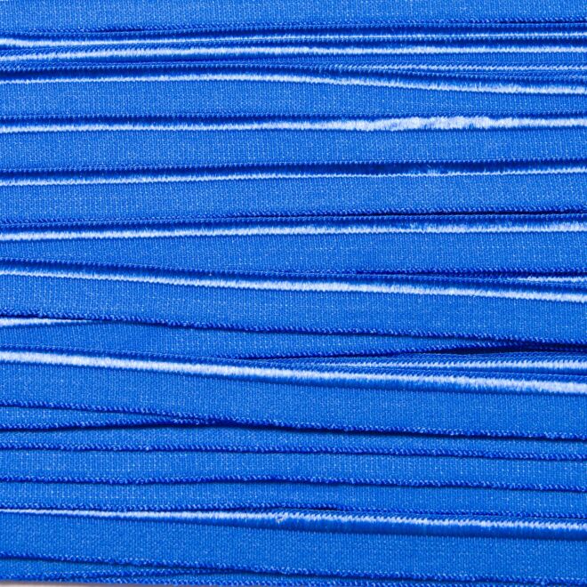 Elastisches Paspelband kobalt
