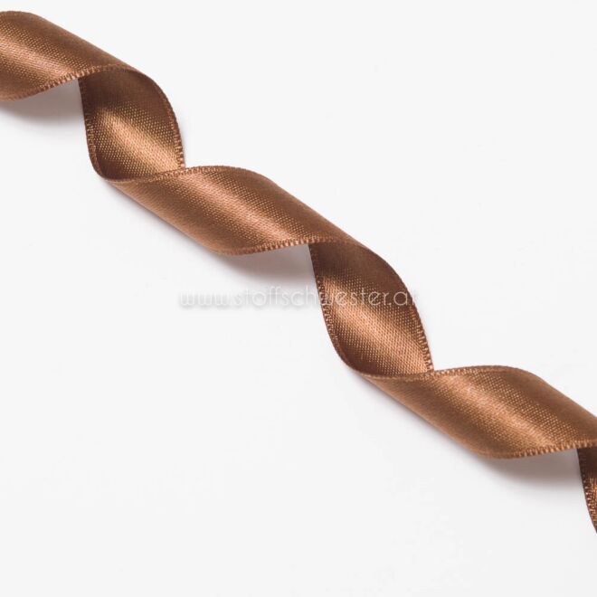 15mm Satinband nussbraun