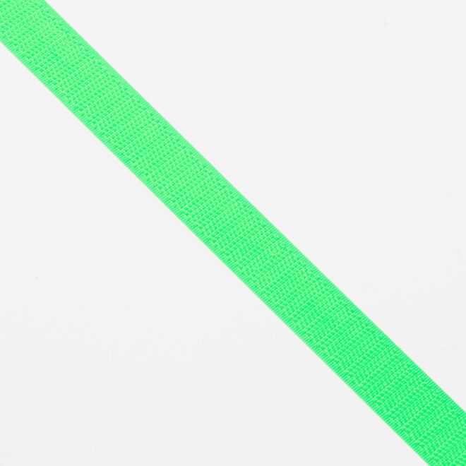 20mm Endlos-Klettverschluss "Hakenband" neongrün