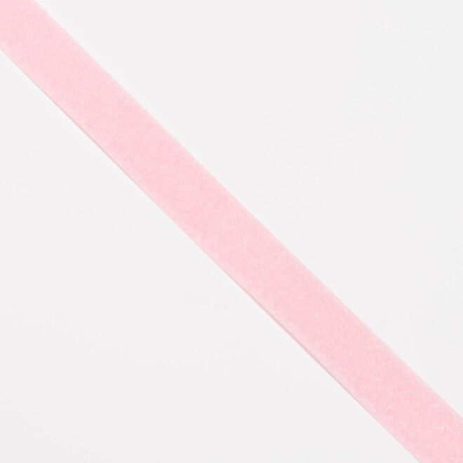 20mm Endlos-Klettverschluss "Flauschband" rosa