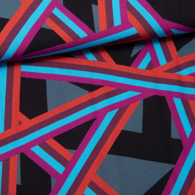 Viskose Criss Cross grau by Thorsten Berger 