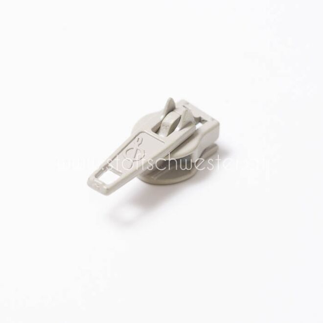 3mm Pin-Lock Schieber hellgrau (3 Stück)