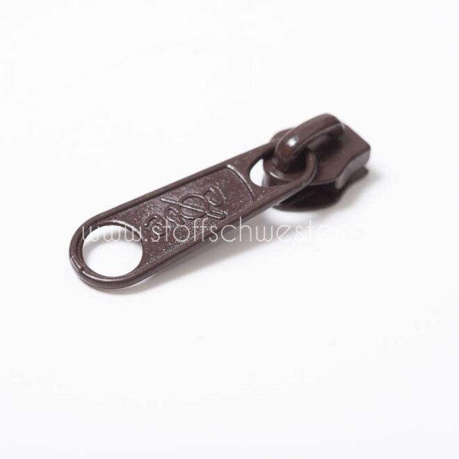 5mm Non-Lock Schieber dunkelbraun (3 Stück)