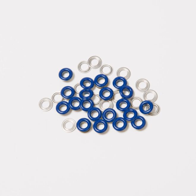 BabySnap Ösen mit Scheiben 5mm dunkelblau 