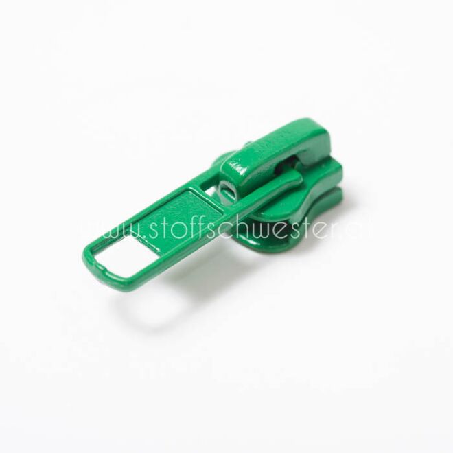 5mm PROFIL Automatik-Schieber grasgrün (3 Stück)