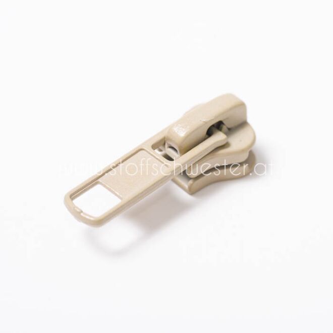 5mm PROFIL Automatik-Schieber dunkelbeige (3 Stück)