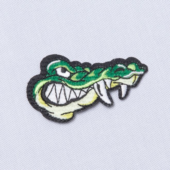 Aufbügler Krokodil