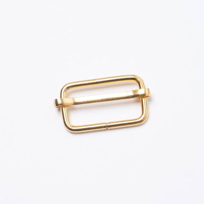 25mm Gurtschieber/Leiterschnalle gold