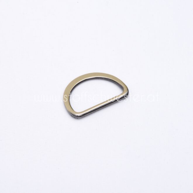25mm D-Ring "Premium" altmessing
