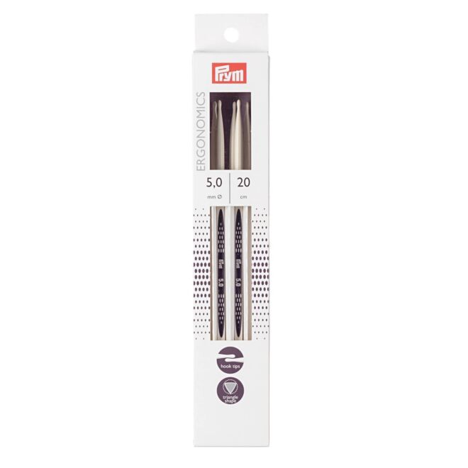 Prym Ergonomics Strumpfstricknadeln 20cm 5mm