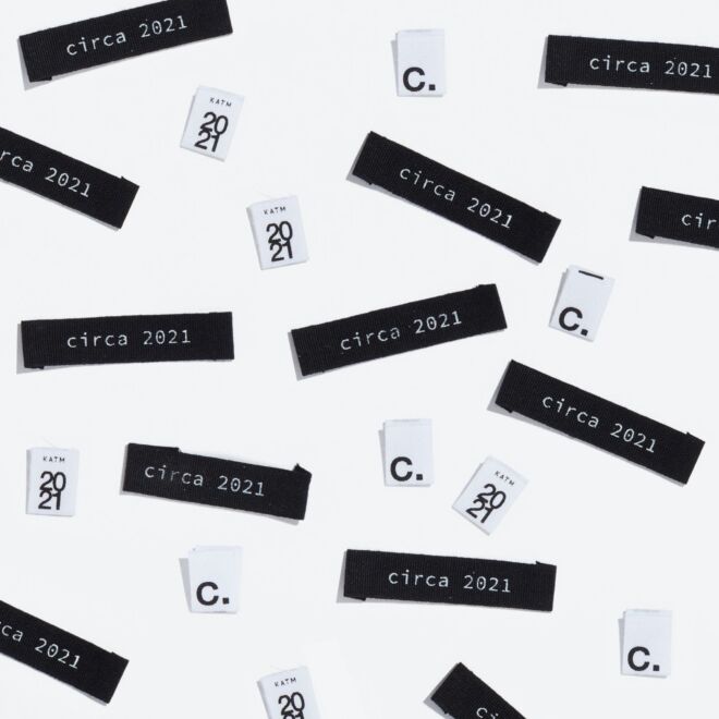 Kylie and the machine Labels "Circa 2021" - 10er Pack