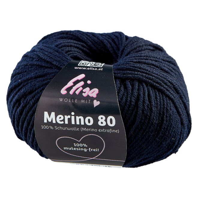 Elisa Wolle Merino 120, 50g - BLAU NACHT