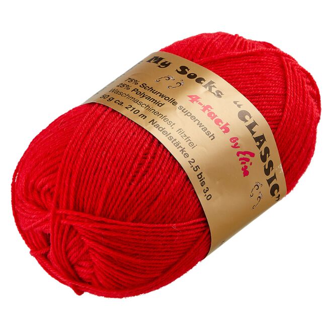 Elisa Sockenwolle "My Socks Classic" 4-fädig