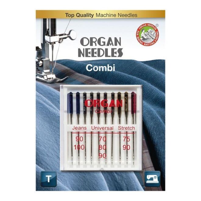Organ Nähmaschinennadeln Combi Pack Sortiment Blister Pack