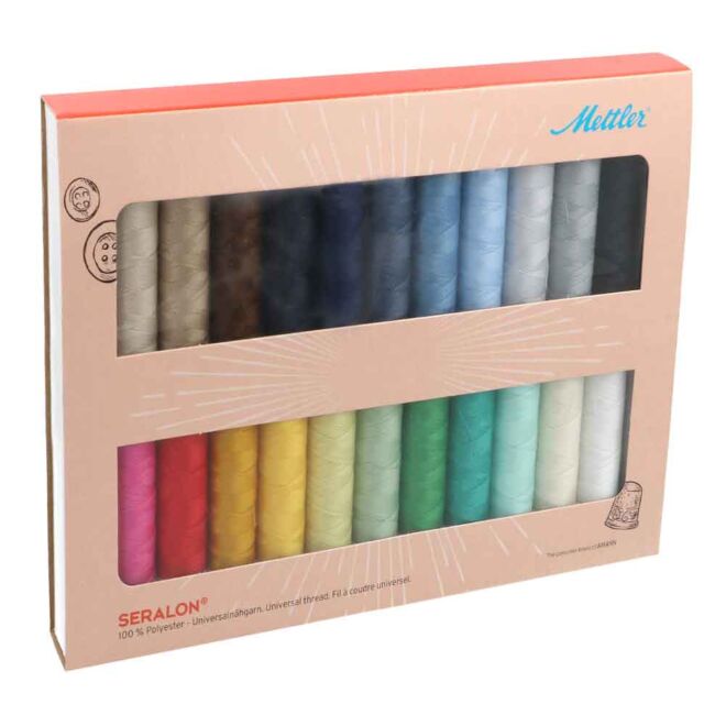 Amann Mettler SERALON 22ER KIT (22 Farben / 100m)