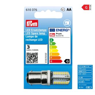 Prym LED Ersatzlampe für Nähmaschine Bajonett