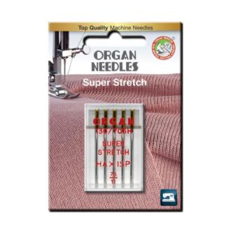 Organ Nähmaschinennadeln Super Stretch 75 Blister Pack