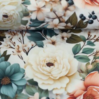 Taschenstoff Flowing Bloom 