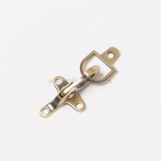 Metallverschluss 50mm messing antik