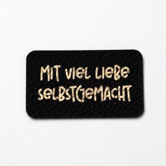 Kunstlederlabel 