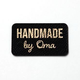 Kunstlederlabel 