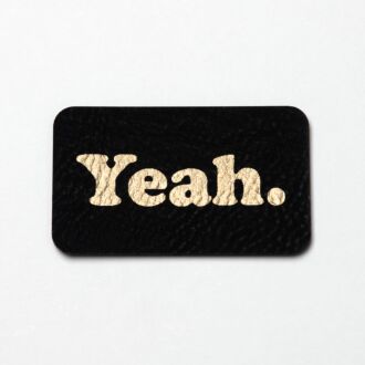 Kunstlederlabel 