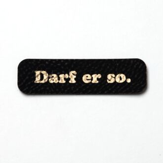 Kunstlederlabel 