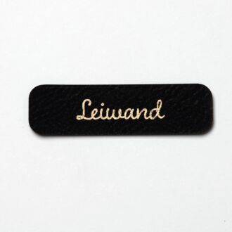 Kunstlederlabel 