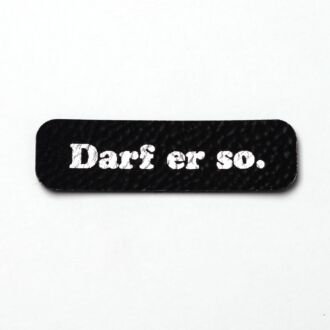 Kunstlederlabel