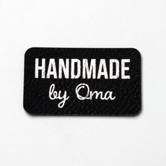 Kunstlederlabel 