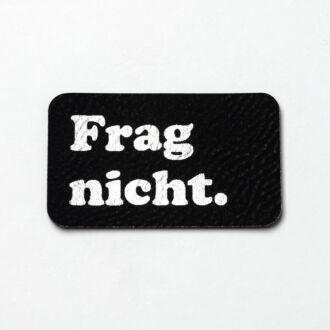 Kunstlederlabel 