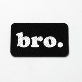 Kunstlederlabel 
