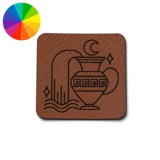 Kunstlederlabel 