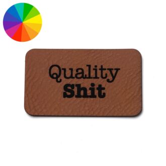 Kunstlederlabel 