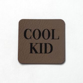 Kunstlederlabel 
