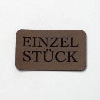 Kunstlederlabel 