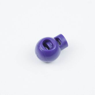 4mm Kordelstopper rund lila