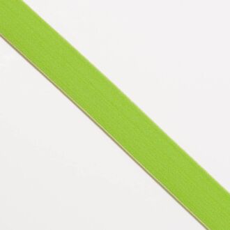 2,5cm Gummiband lime