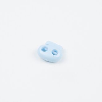 4mm Kordelstopper Duo himmelblau