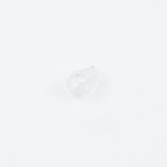 4mm Kordelende Kegel transparent