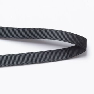 9mm Ripsband schwarz